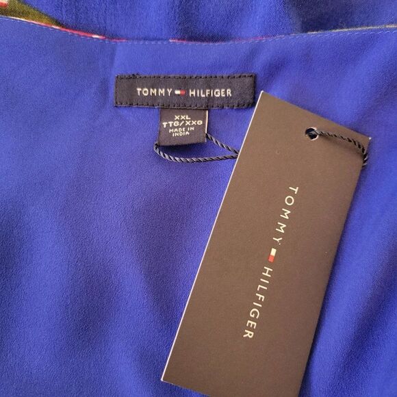 Tommy Hilfiger Women's Plus Size Hallie Wrap Dress (Size XXL) - Picture 6 of 10